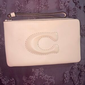 Large Coach Outlet wristlet
